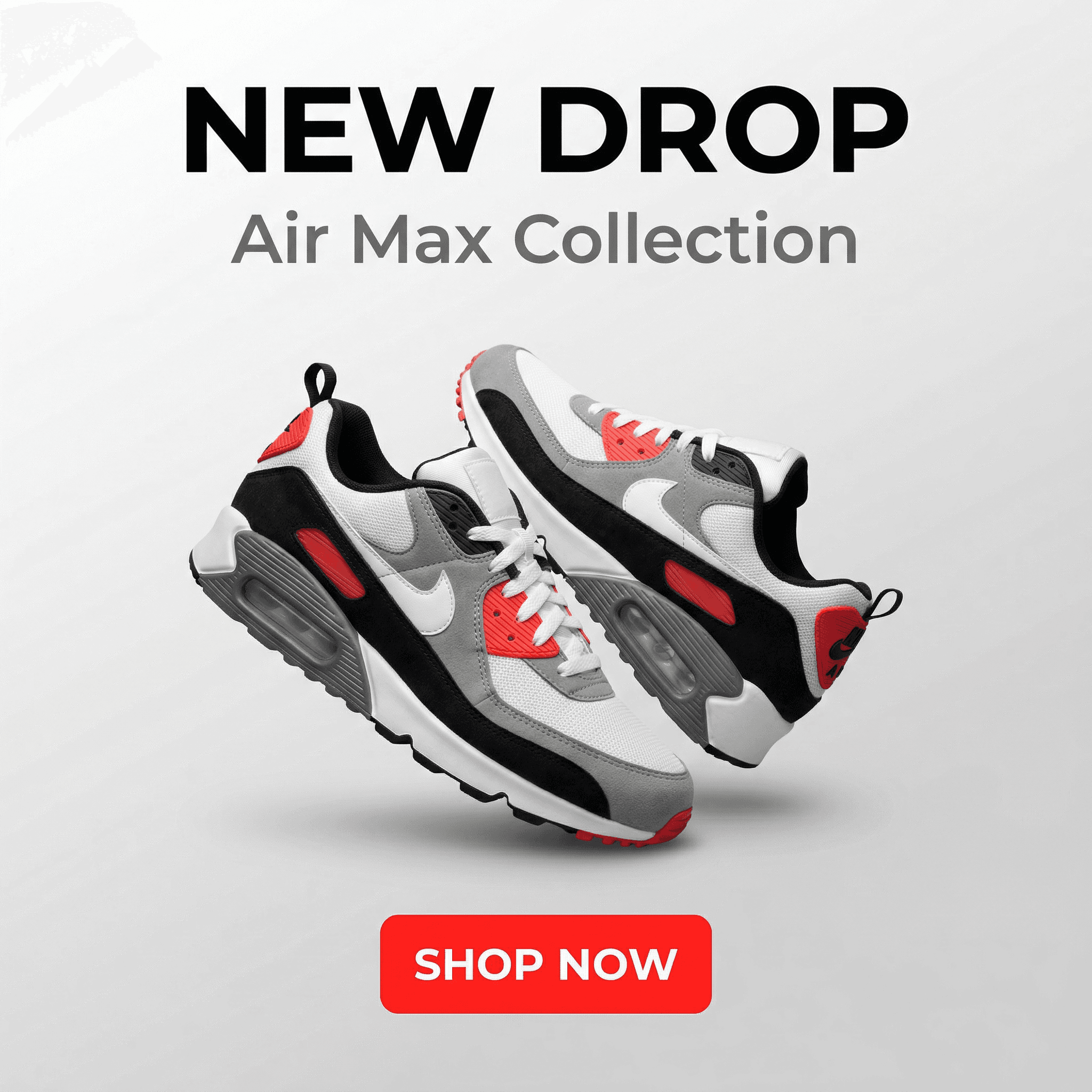 AI sneaker ad