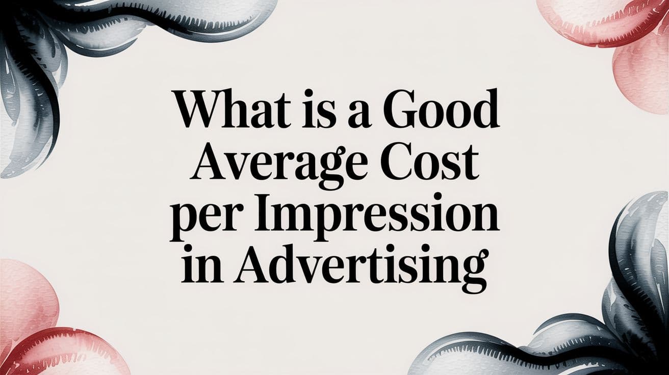 Featured image for: What Is a Good Average Cost Per Impression in Advertising
