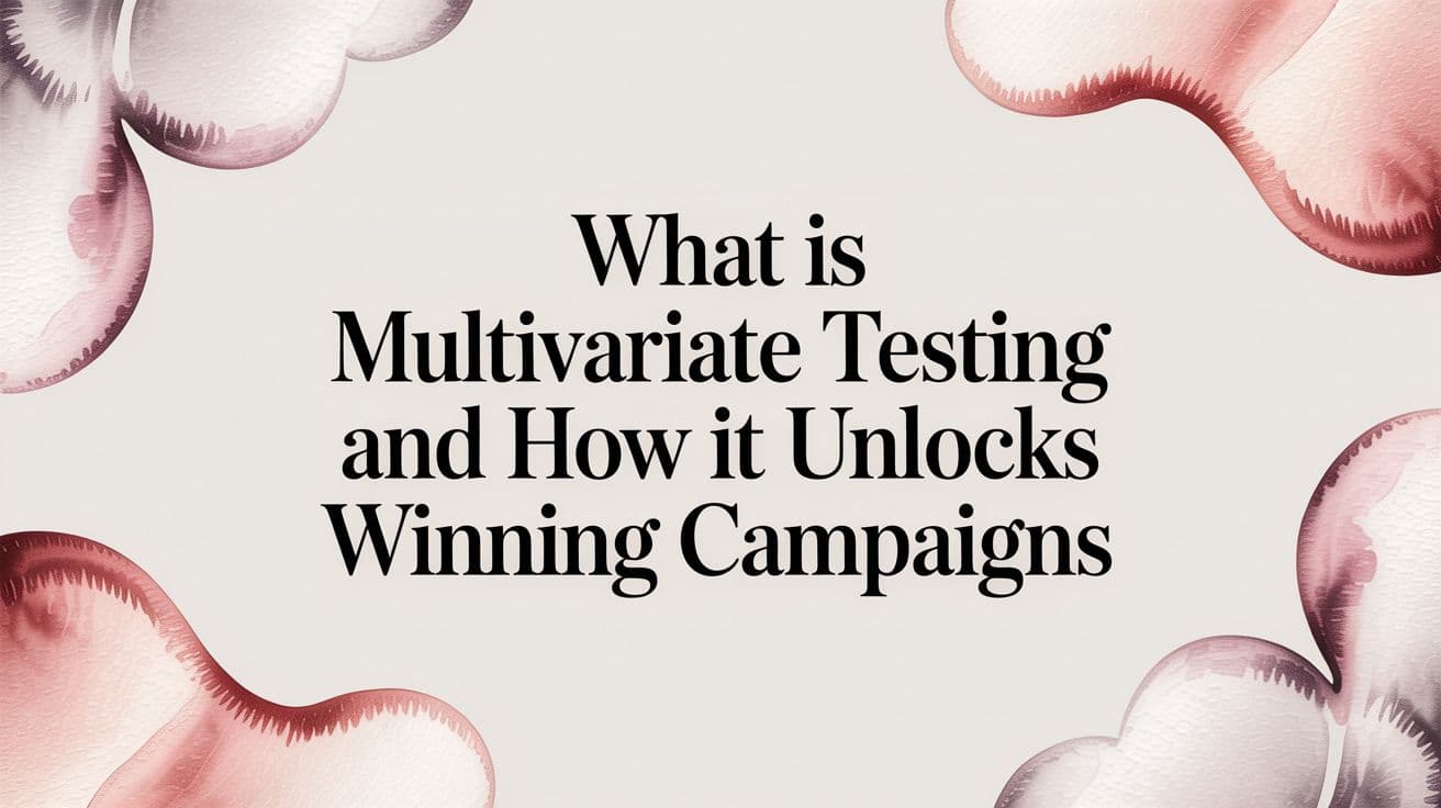 Featured image for: What Is Multivariate Testing and How It Unlocks Winning Campaigns