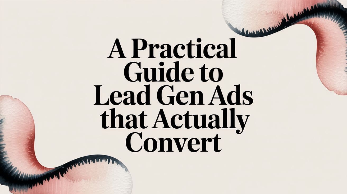 Featured image for: A Practical Guide to Lead Gen Ads That Actually Convert
