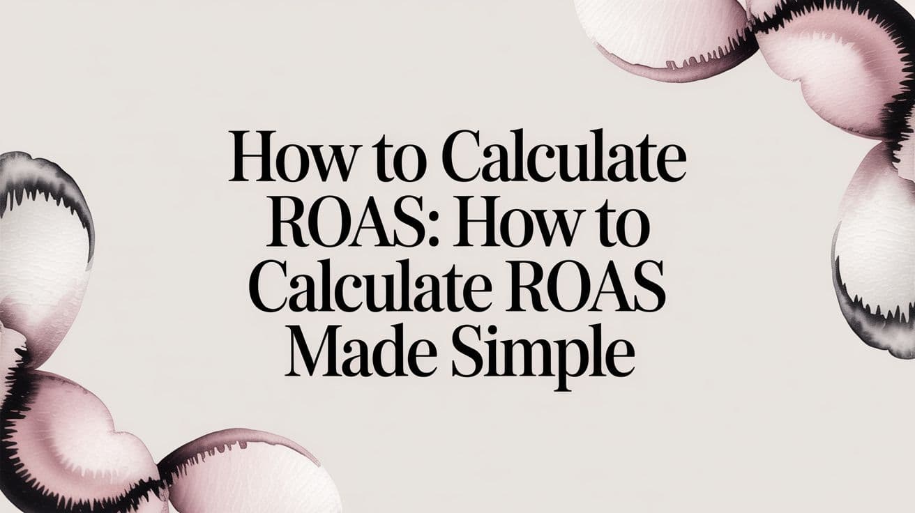 Featured image for: How to Calculate ROAS: how to calculate roas Made Simple