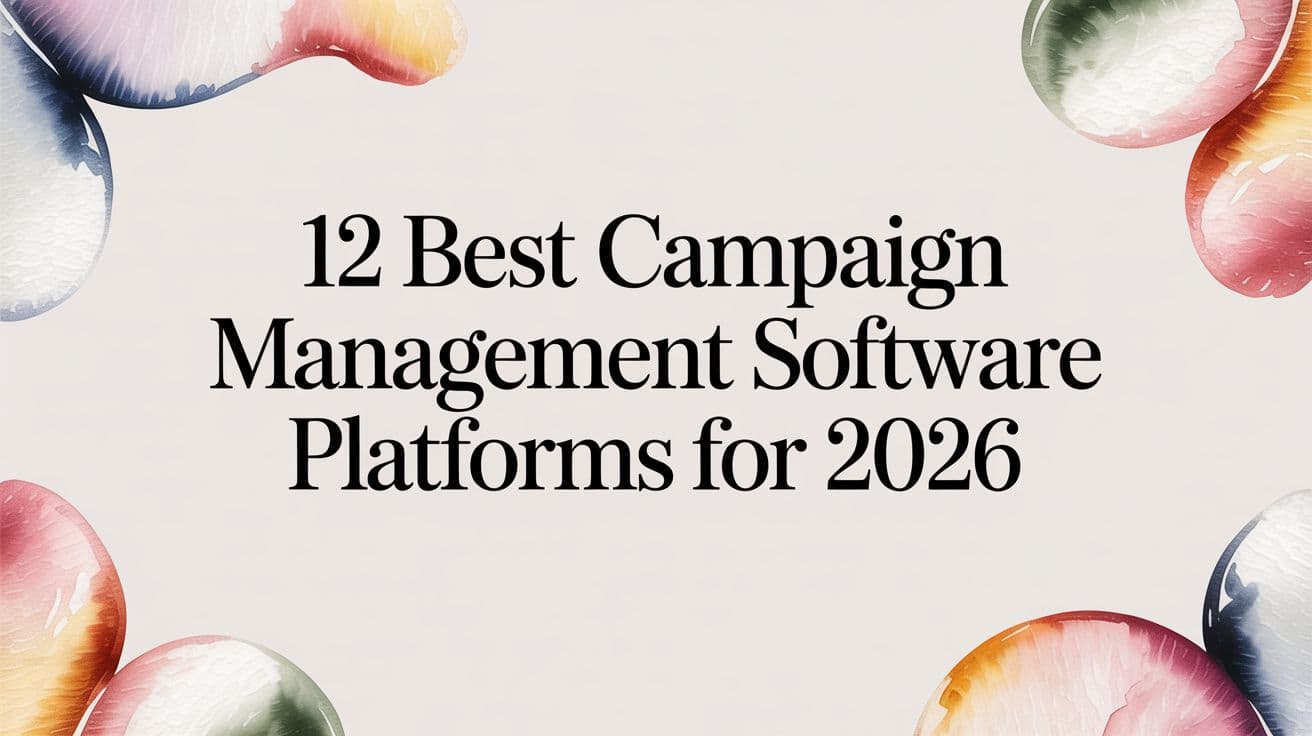Featured image for: 12 Best Campaign Management Software Platforms for 2026