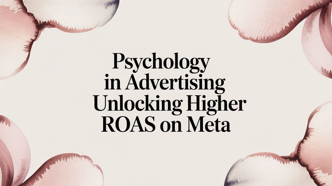 Featured image for: Psychology in Advertising Unlocking Higher ROAS on Meta