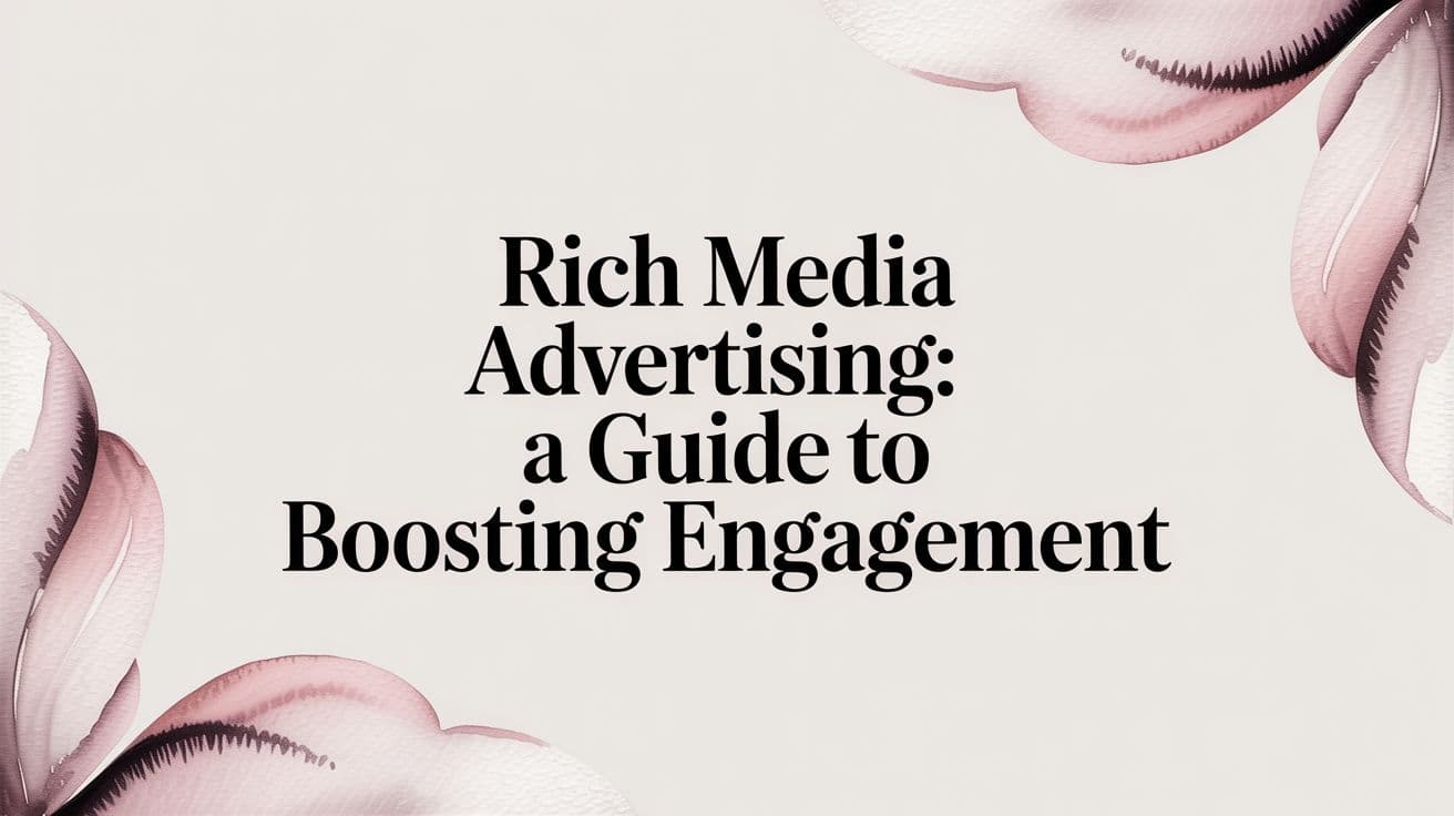 Featured image for: Rich Media Advertising: A Guide to Boosting Engagement