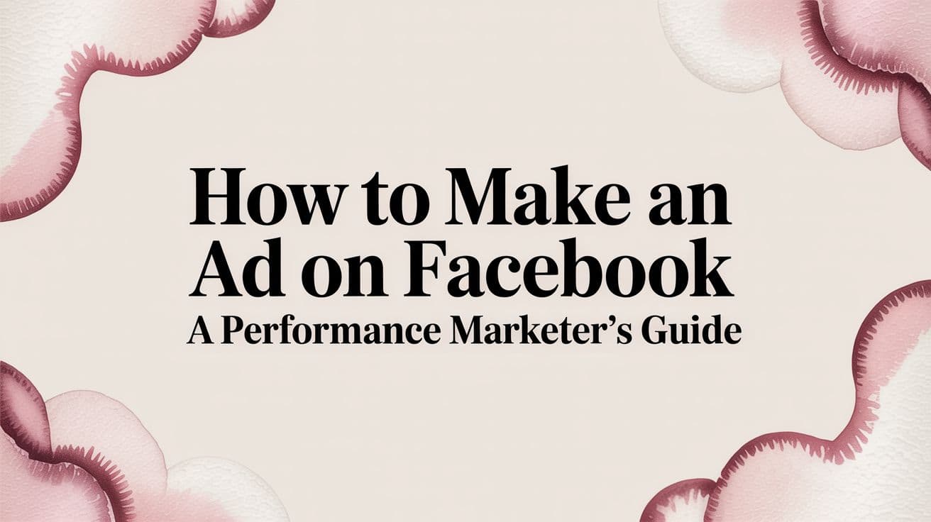 Featured image for: How to Make an Ad on Facebook A Performance Marketer's Guide