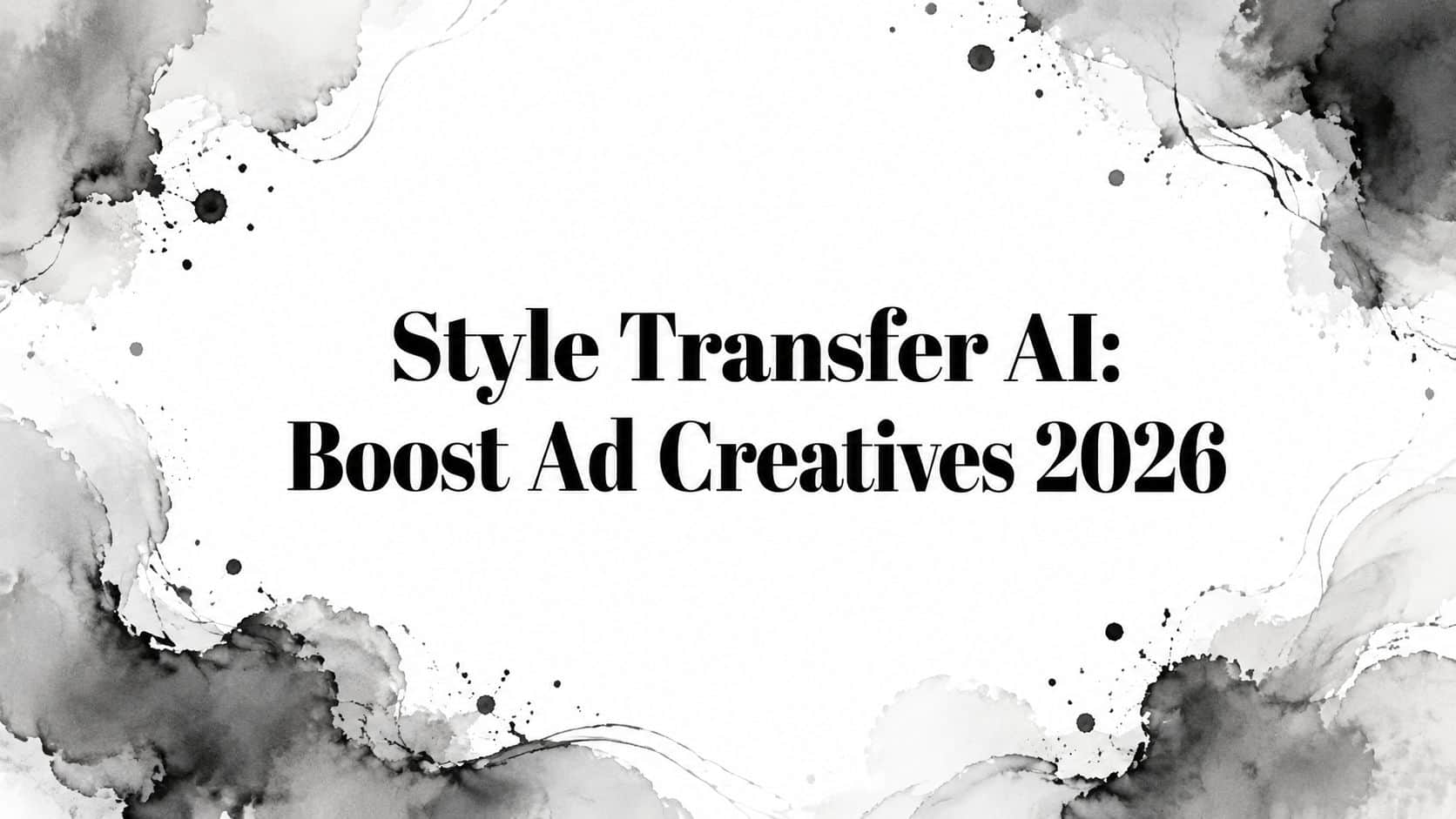 Featured image for Style Transfer AI: Boost Ad Creatives 2026