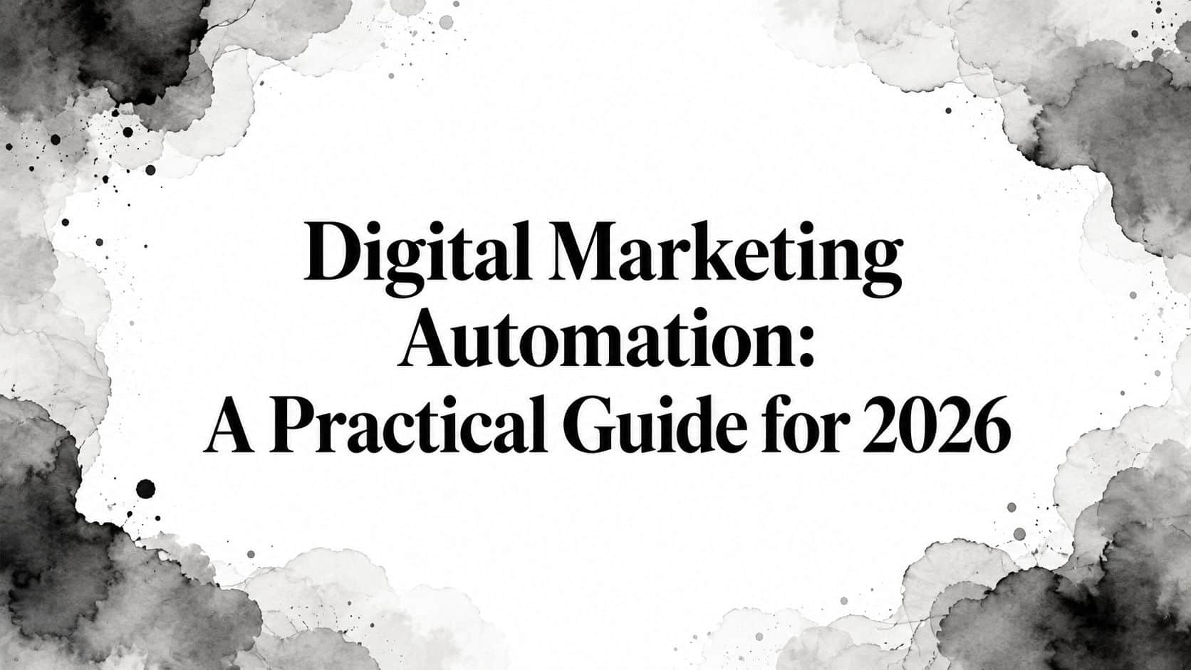 Featured image for Digital Marketing Automation: A Practical Guide for 2026