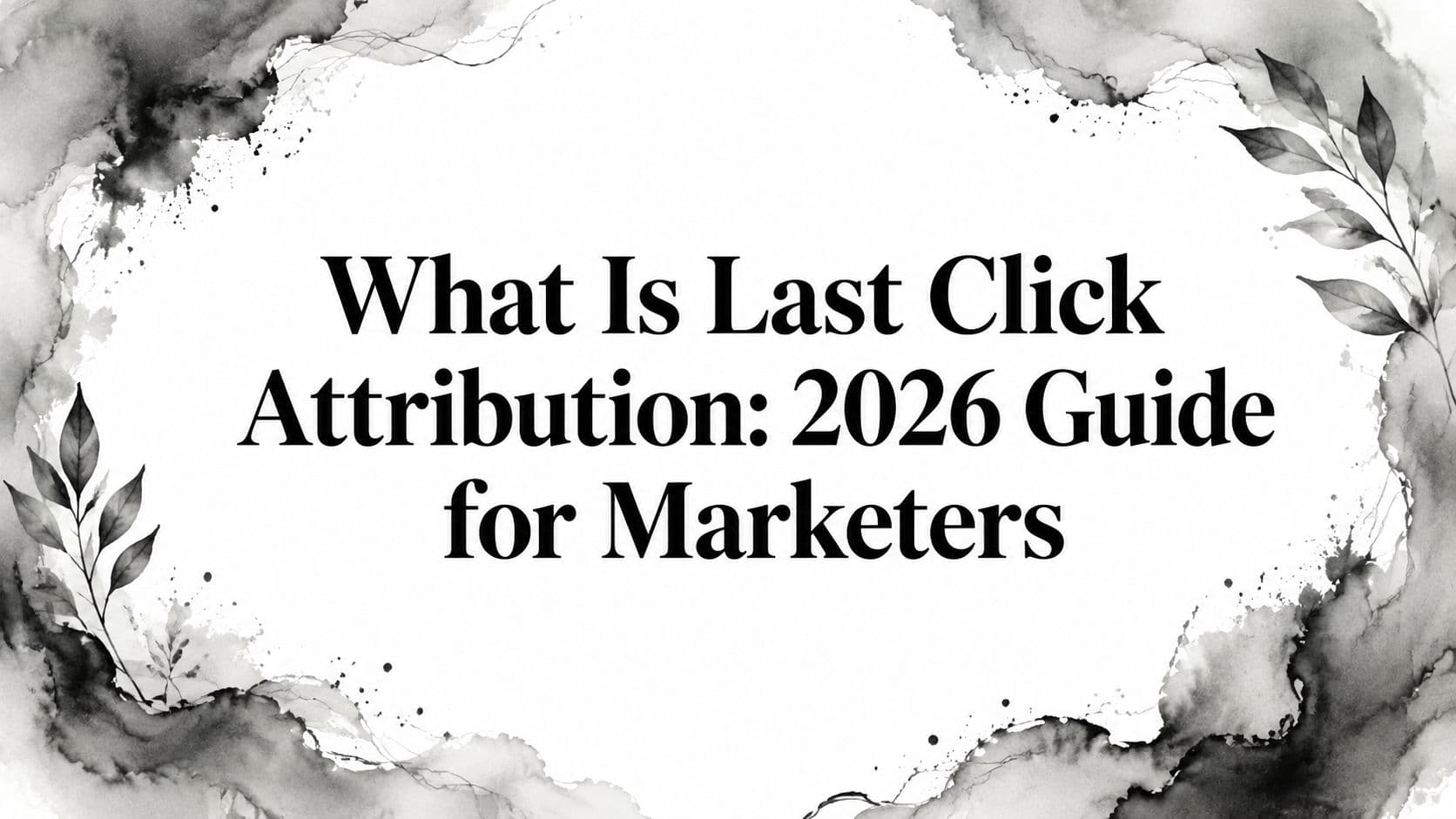 Featured image for: What Is Last Click Attribution: 2026 Guide for Marketers