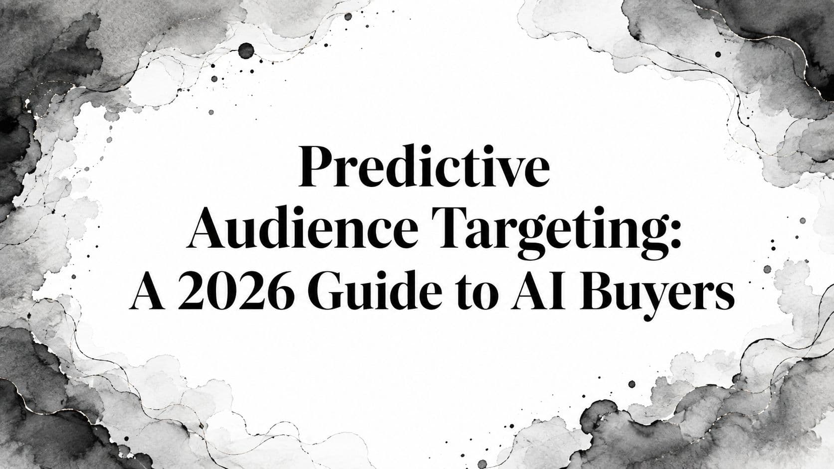Featured image for: Predictive Audience Targeting: A 2026 Guide to AI Buyers