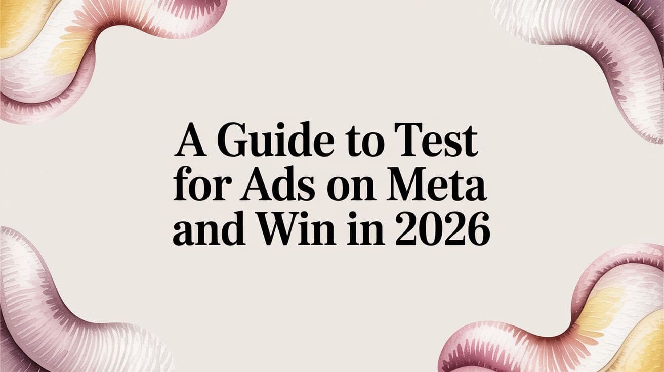 Featured image for: A Guide to Test for Ads on Meta and Win in 2026