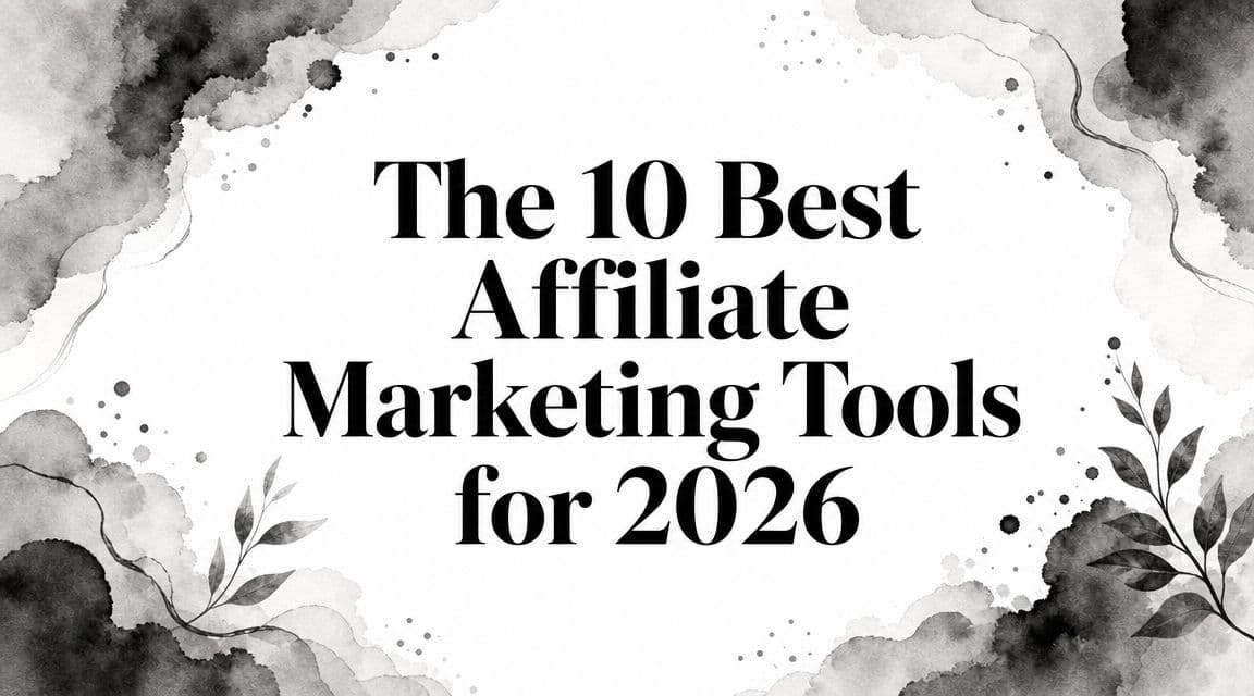 Featured image for: The 10 Best Affiliate Marketing Tools for 2026