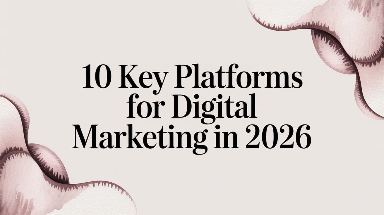 Featured image for: 10 Key Platforms for Digital Marketing in 2026
