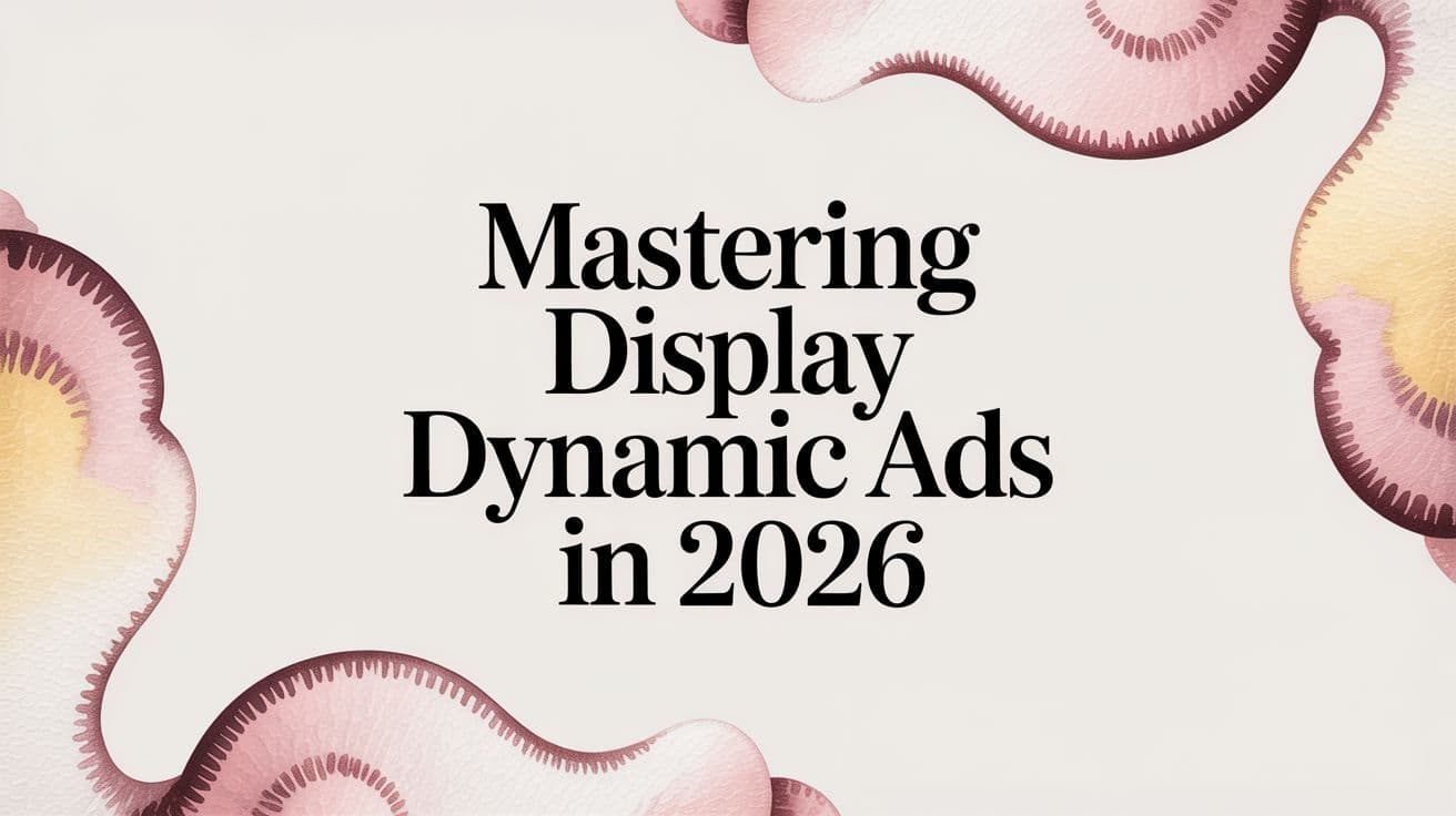 Featured image for: Mastering Display Dynamic Ads in 2026