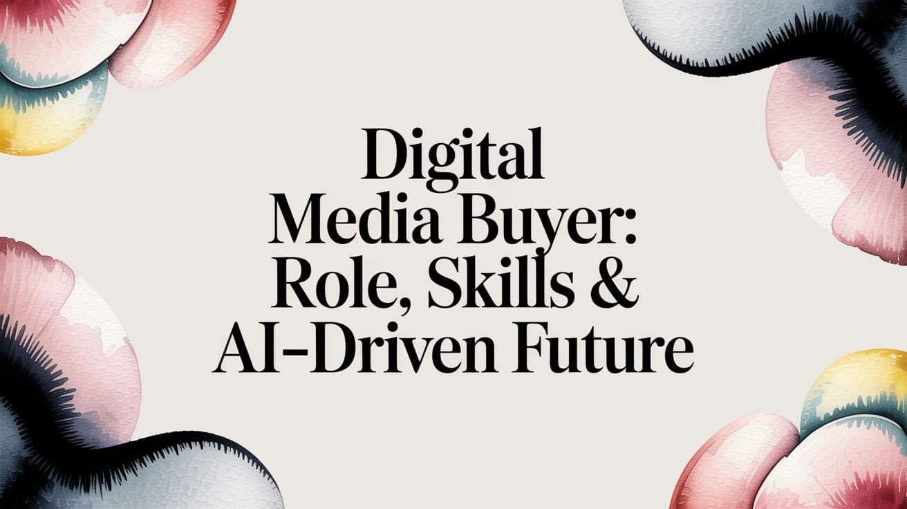 Featured image for: Digital Media Buyer: Role, Skills & AI-Driven Future