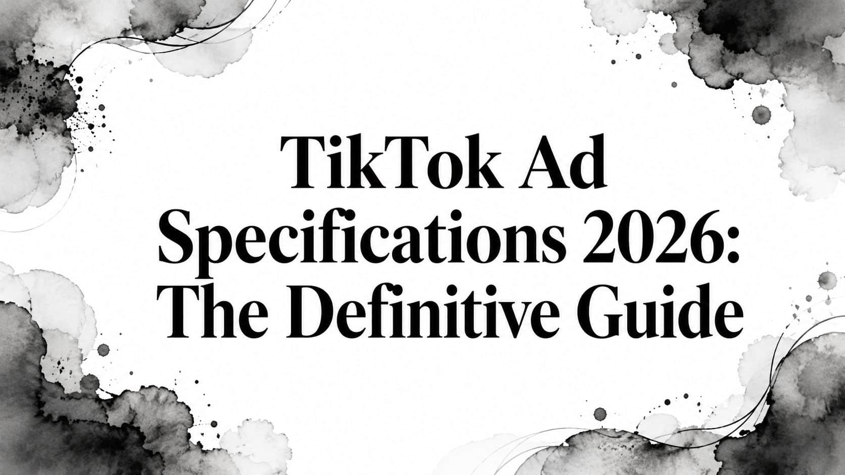 Featured image for TikTok Ad Specifications 2026: The Definitive Guide