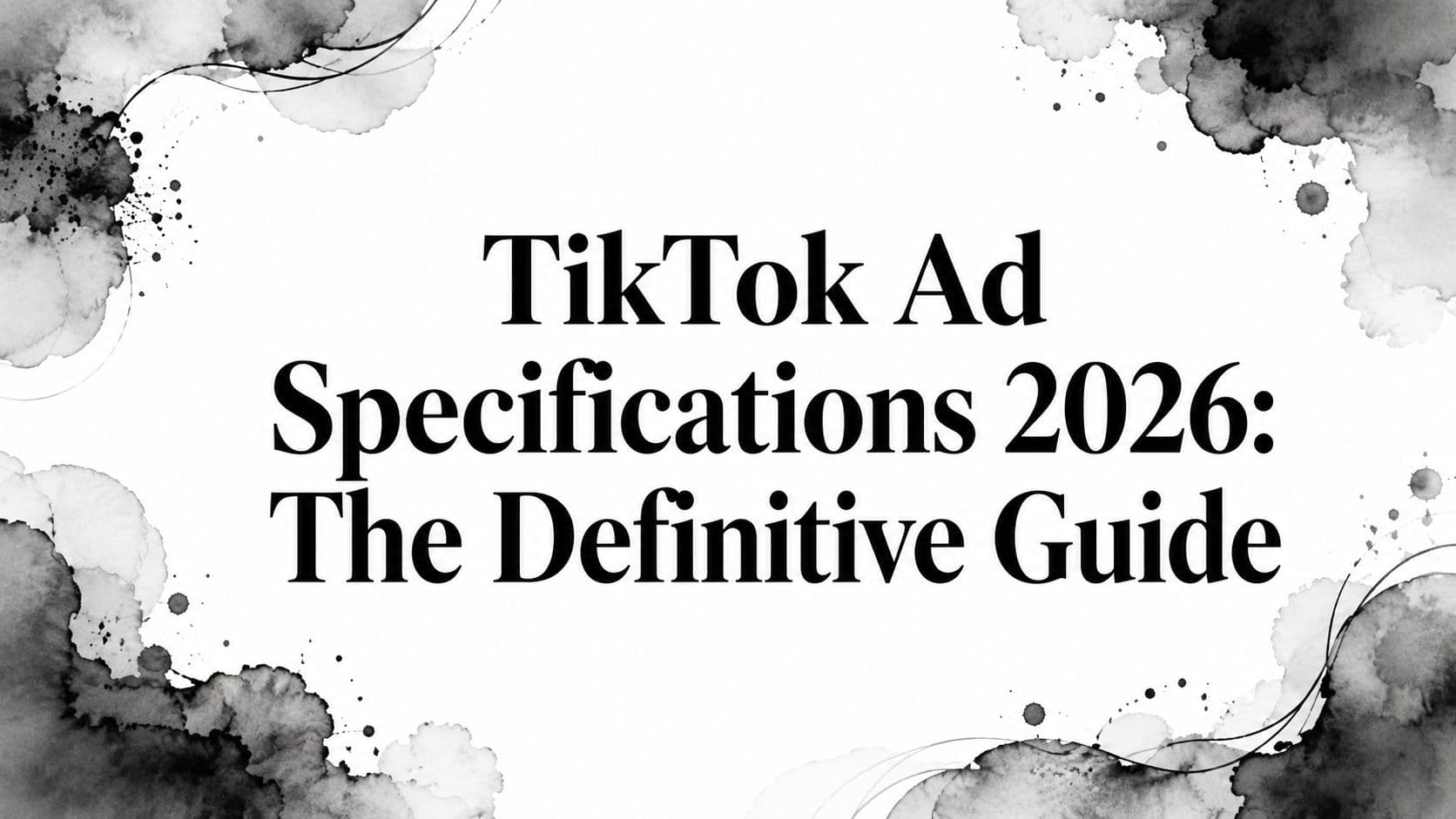 Featured image for: TikTok Ad Specifications 2026: The Definitive Guide