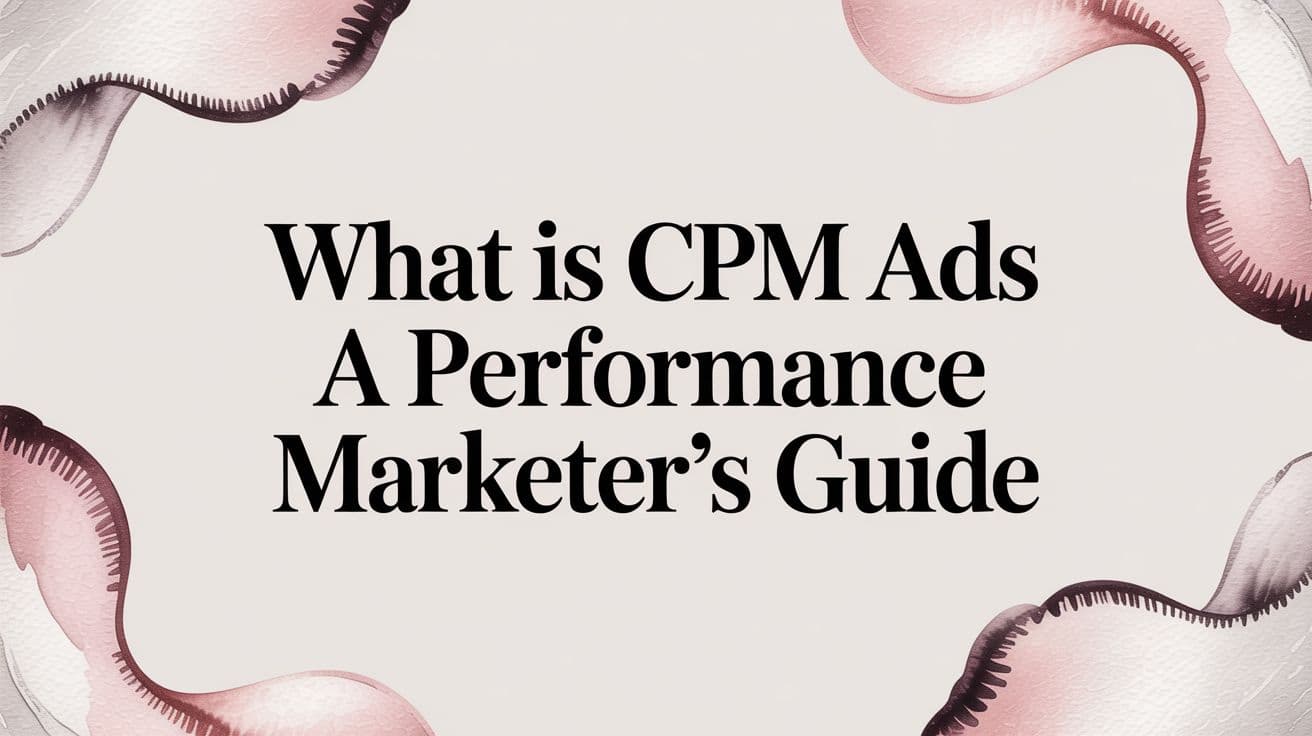 Featured image for: What Is CPM Ads A Performance Marketer's Guide