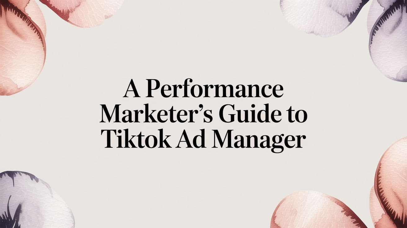 Featured image for: A Performance Marketer's Guide to TikTok Ad Manager