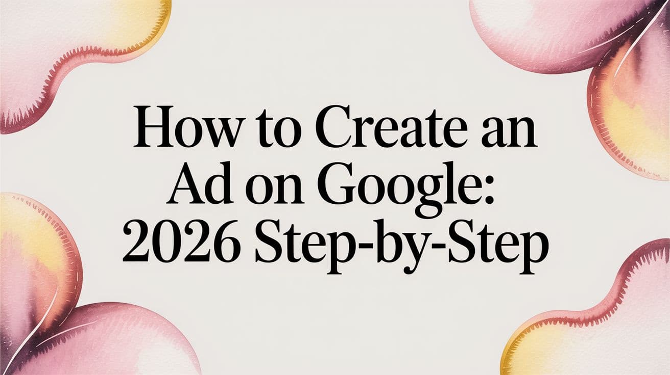Featured image for: How to Create an Ad on Google: 2026 Step-by-Step
