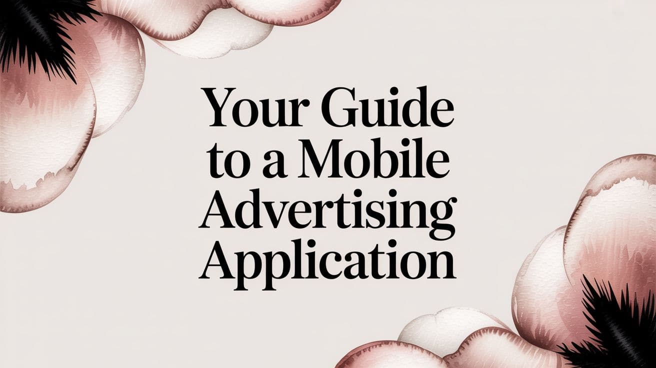 Featured image for: Your Guide to a Mobile Advertising Application
