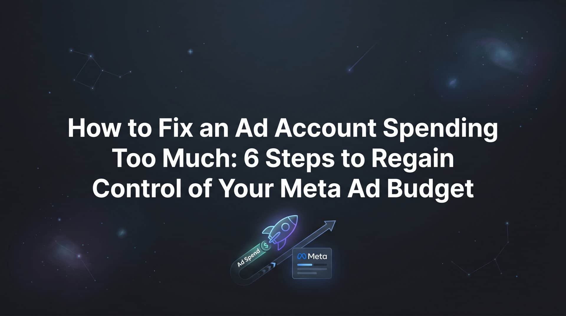 Featured image for How to Fix an Ad Account Spending Too Much: 6 Steps to Regain Control of Your Meta Ad Budget