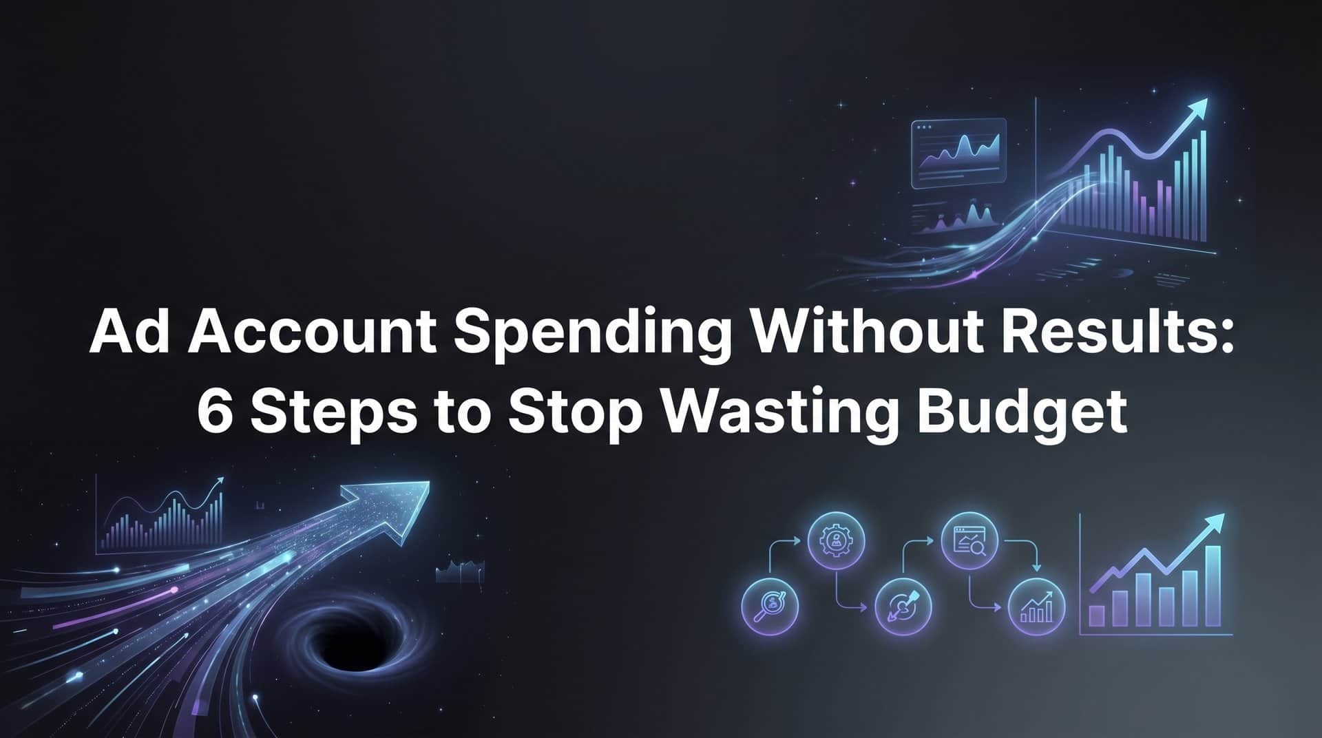Featured image for How to Fix an Ad Account Spending Without Results: 6 Steps to Stop Wasting Budget
