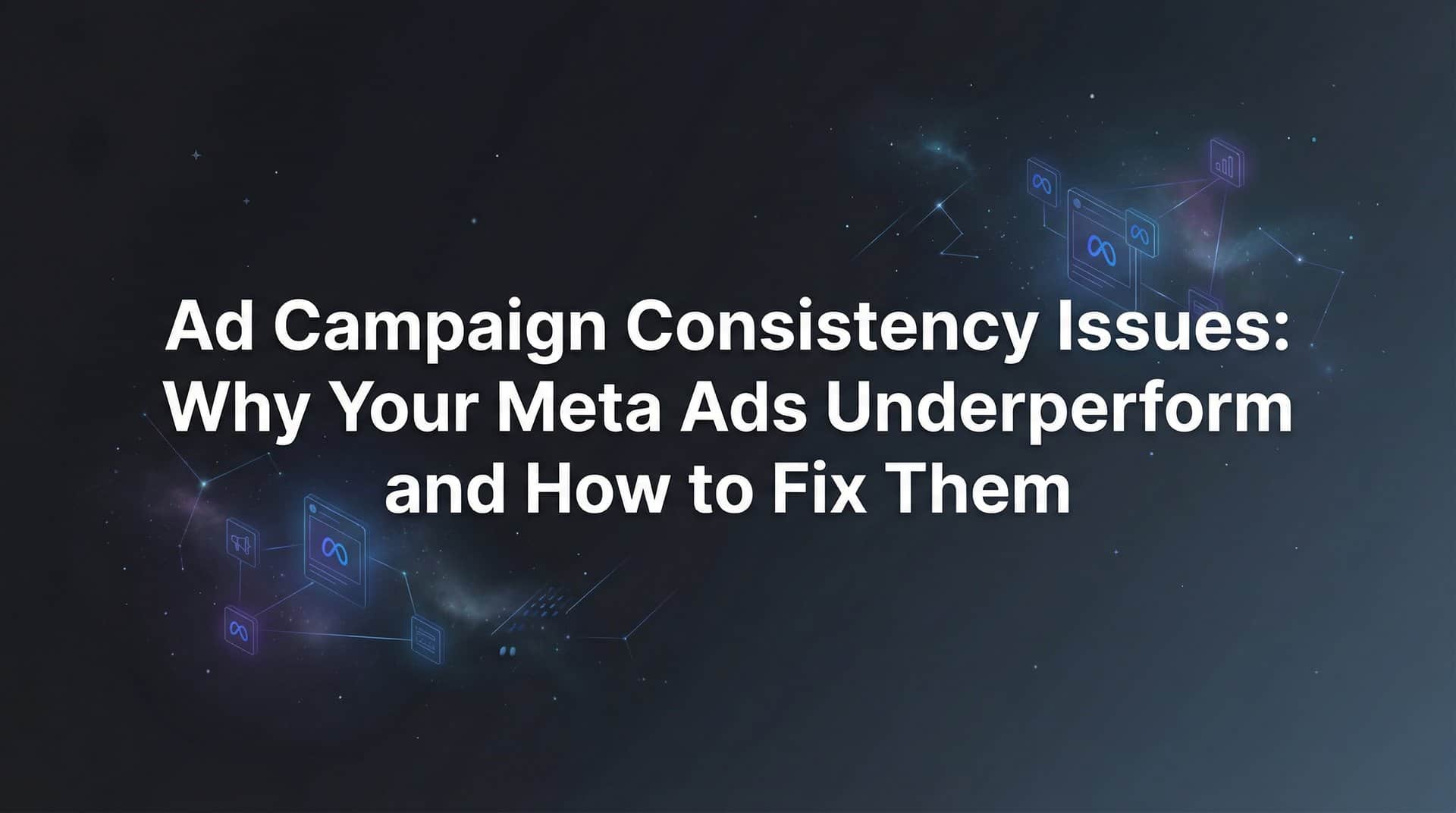Featured image for Ad Campaign Consistency Issues: Why Your Meta Ads Underperform and How to Fix Them