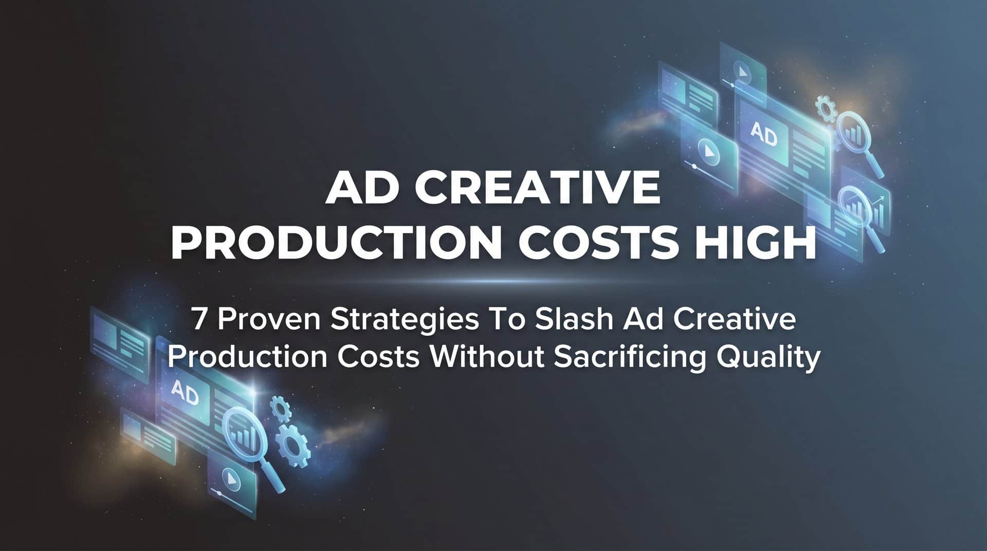 Featured image for 7 Proven Strategies to Slash Ad Creative Production Costs Without Sacrificing Quality