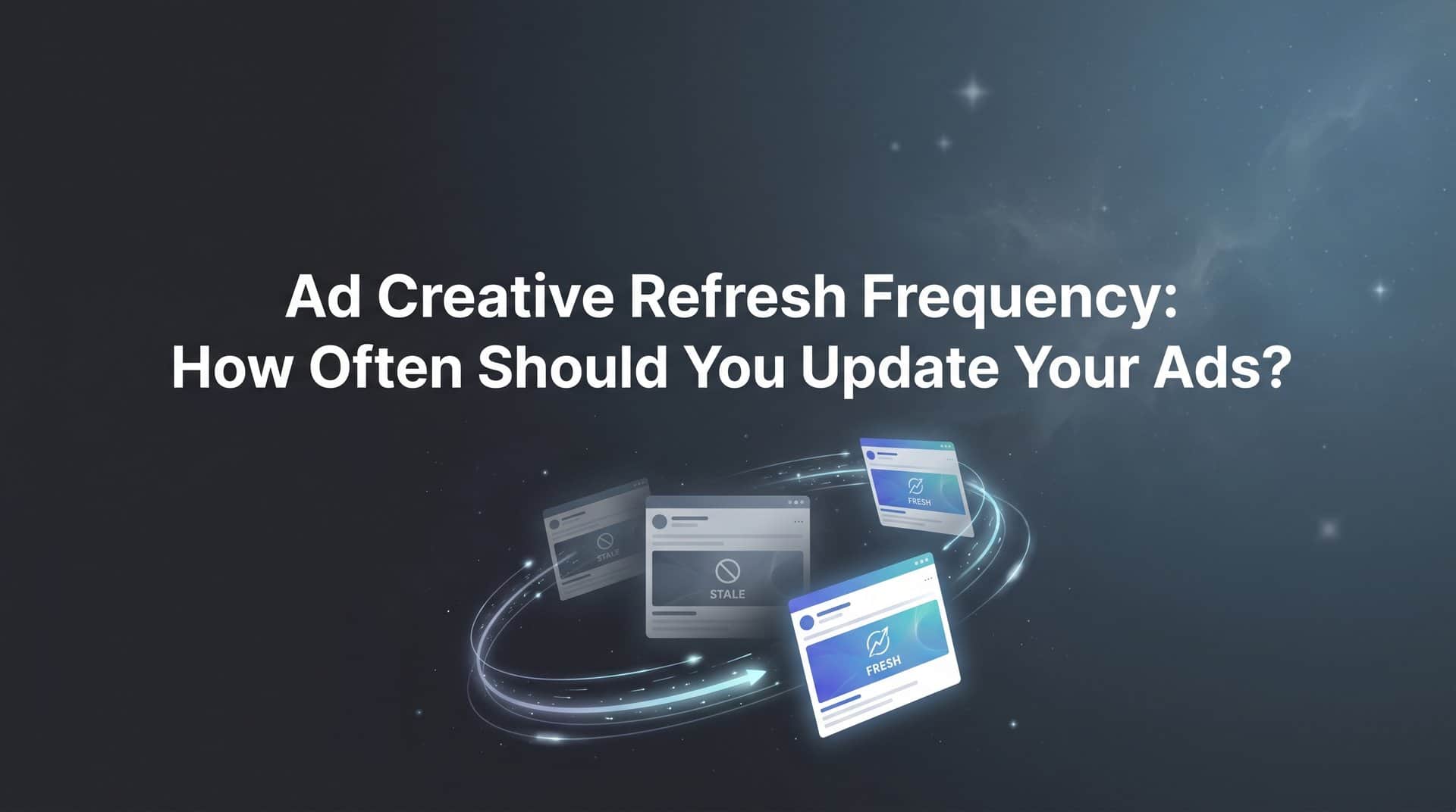 Featured image for Ad Creative Refresh Frequency: How Often Should You Update Your Ads?
