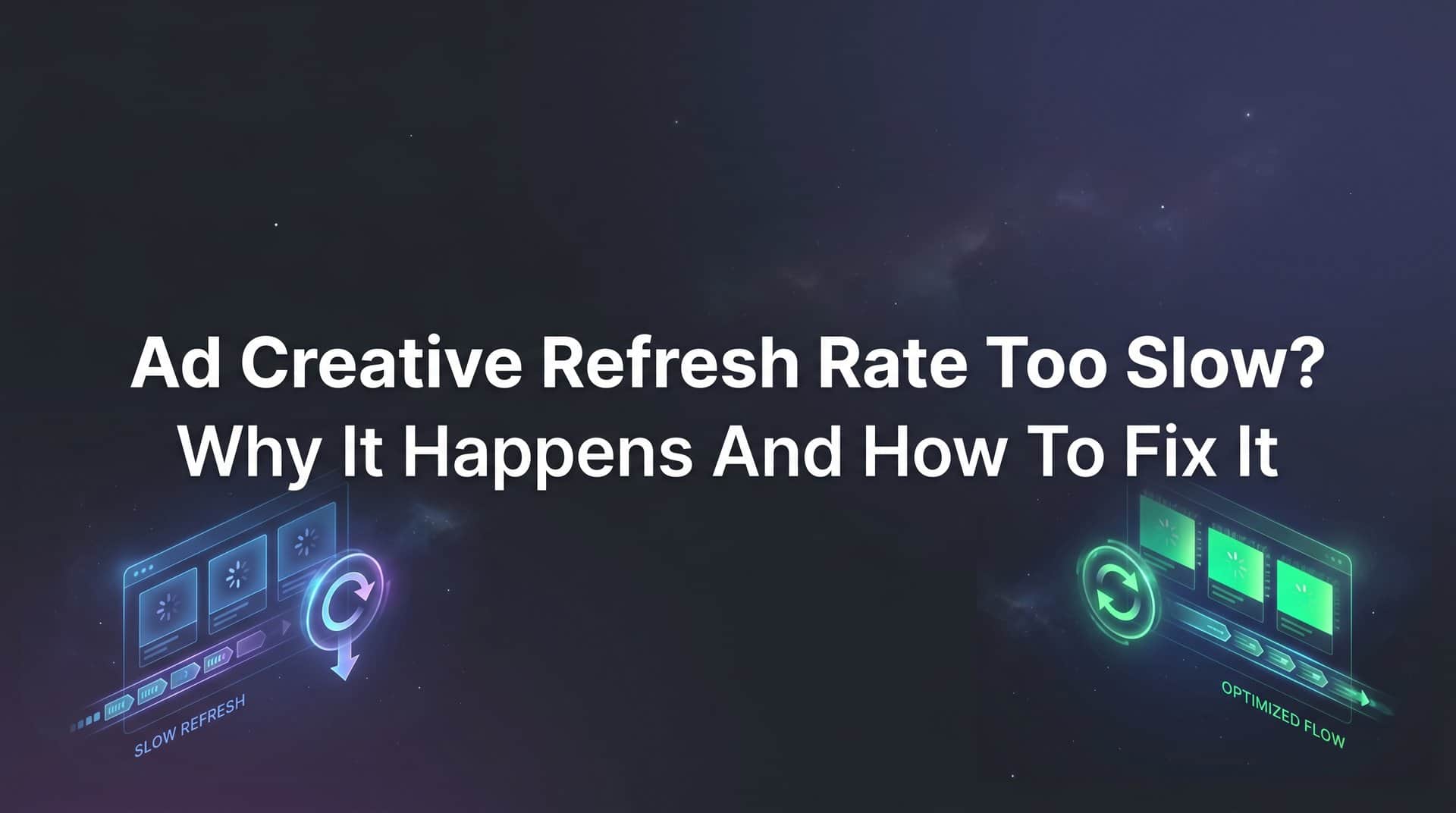 Featured image for Ad Creative Refresh Rate Too Slow? Why It Happens and How to Fix It