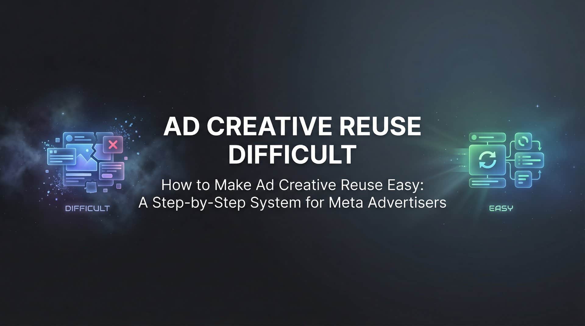 Featured image for How to Make Ad Creative Reuse Easy: A Step-by-Step System for Meta Advertisers