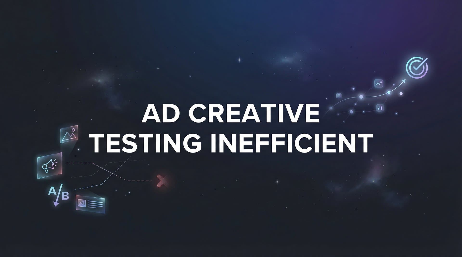 Featured image for Why Ad Creative Testing Is Inefficient (And How to Fix It)
