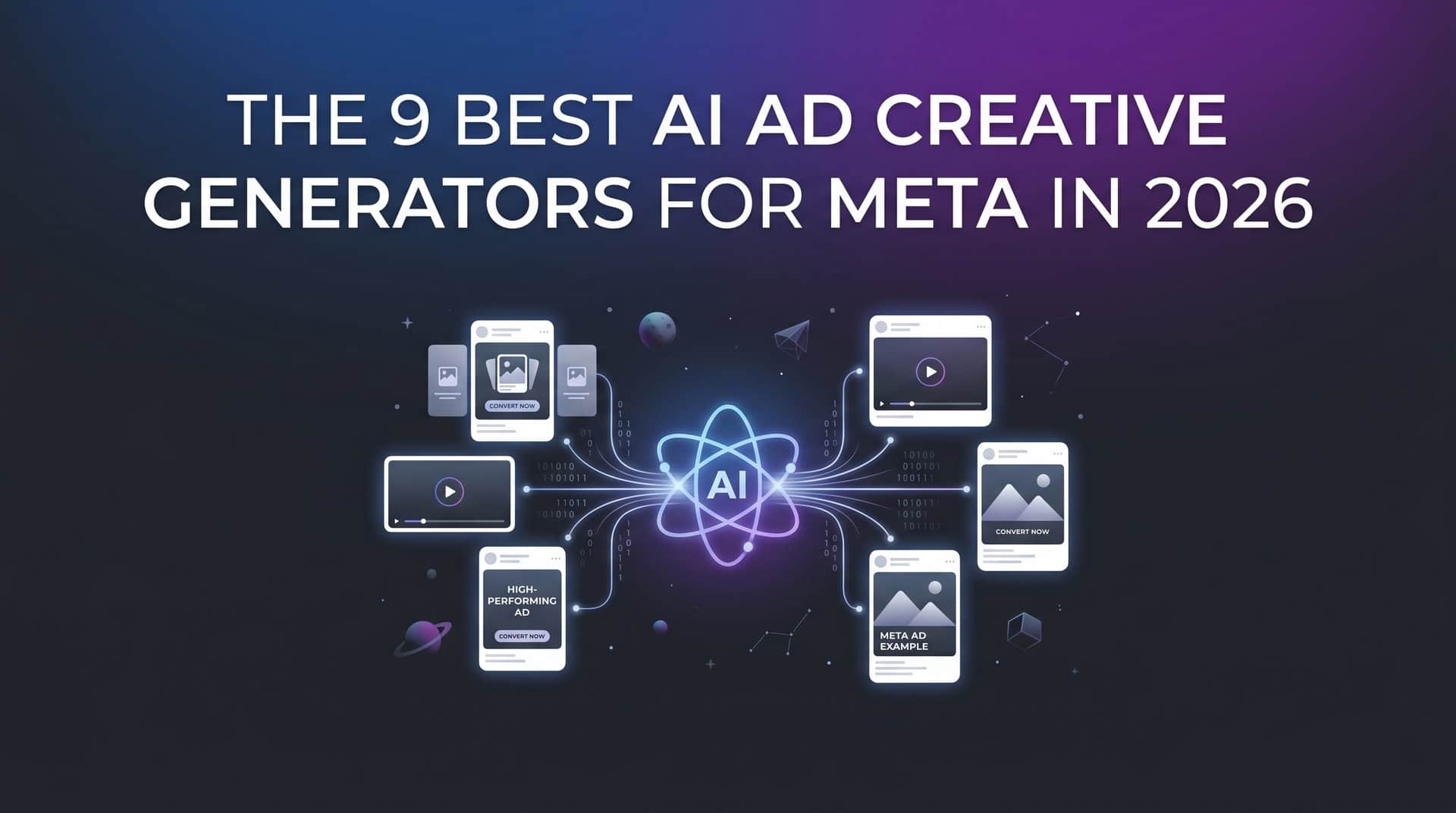 Featured image for 9 Best AI Ad Creative Generators for Meta in 2026