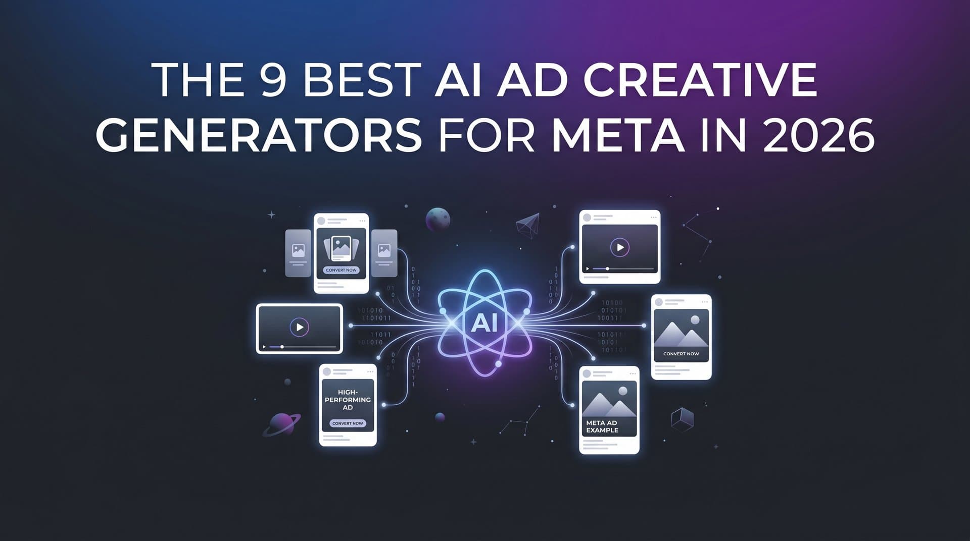 Featured image for 9 Best AI Ad Creative Generators for Meta in 2026