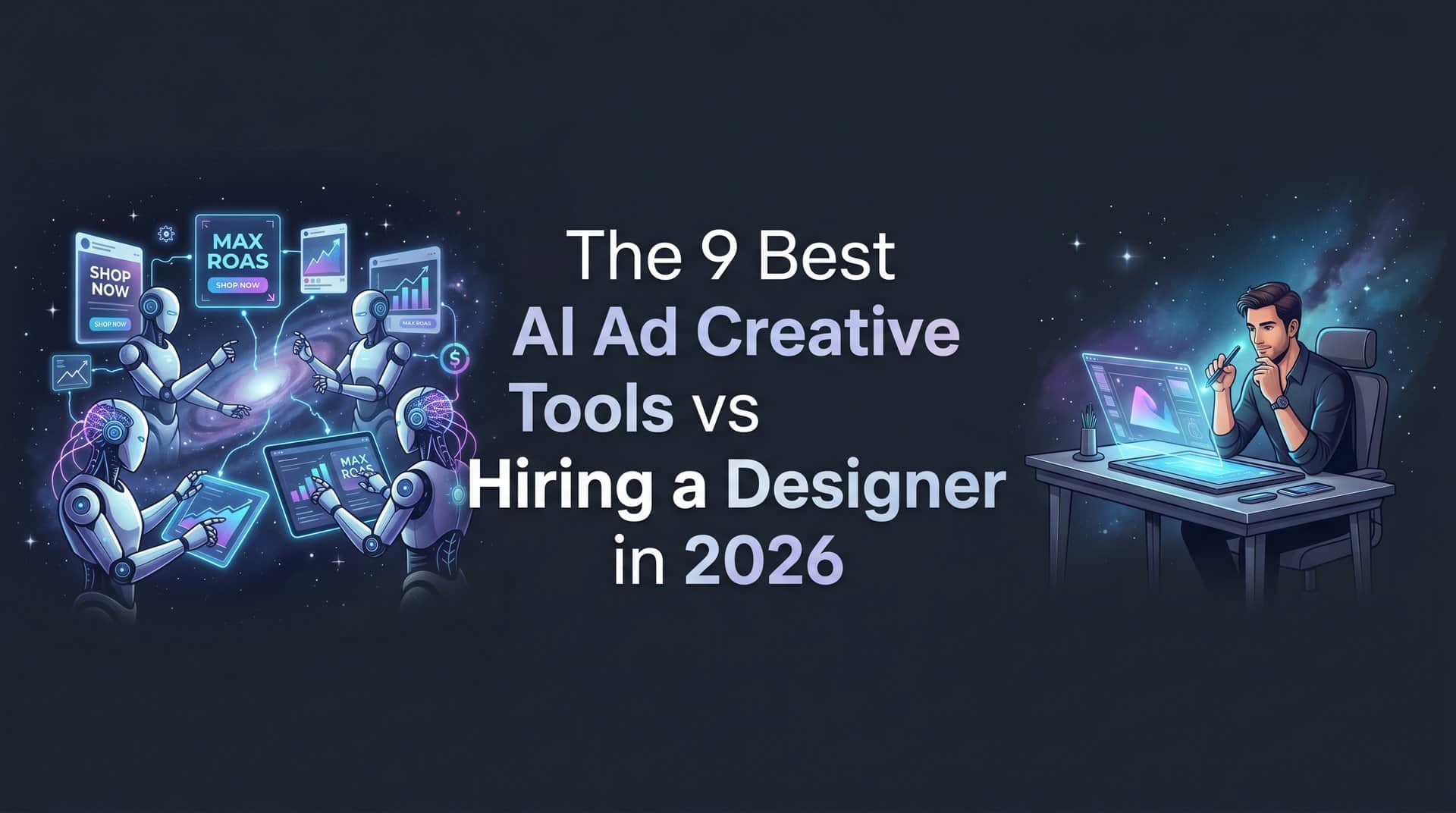 Featured image for 9 Best AI Ad Creative Tools vs Hiring a Designer in 2026