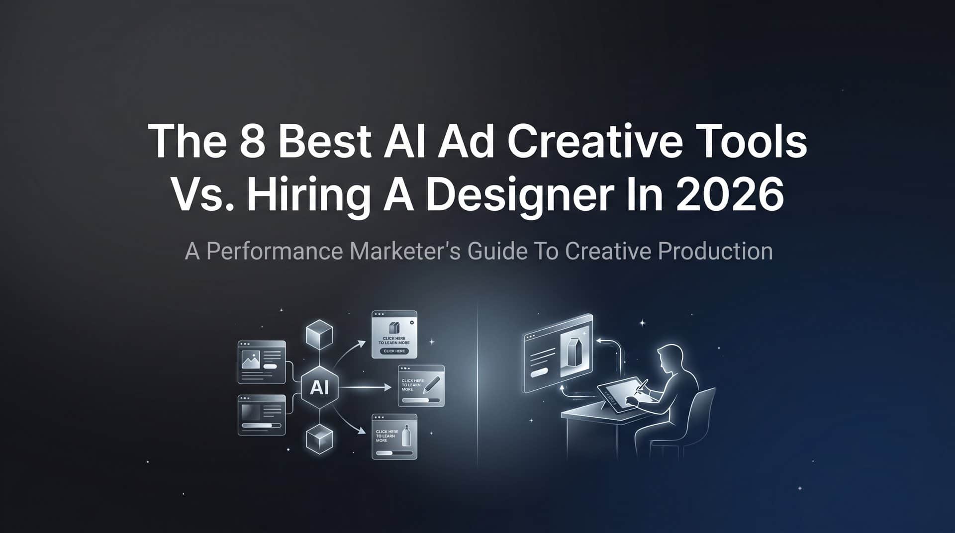Featured image for 8 Best AI Ad Creative Tools vs Hiring a Designer in 2026