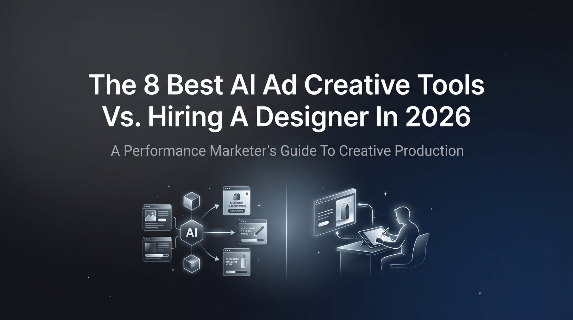 Featured image for 8 Best AI Ad Creative Tools vs Hiring a Designer in 2026