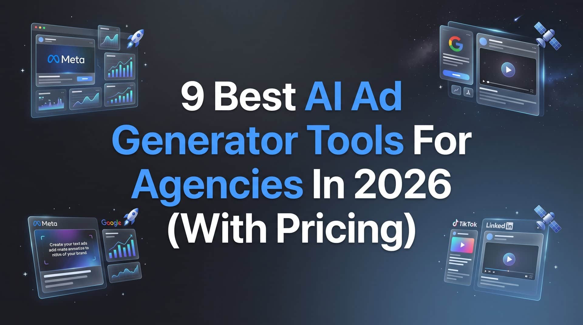 9 Best AI Ad Generator Tools for Agencies in 2026 (With Pricing)