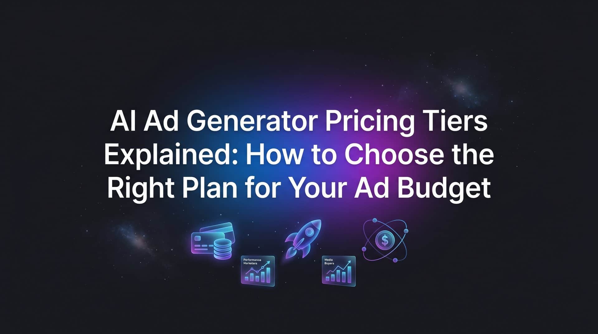 AI Ad Generator Pricing Tiers Explained: How to Choose the Right Plan for Your Ad Budget