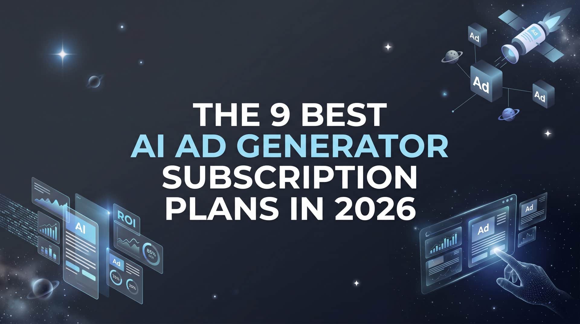 9 Best AI Ad Generator Subscription Plans in 2026
