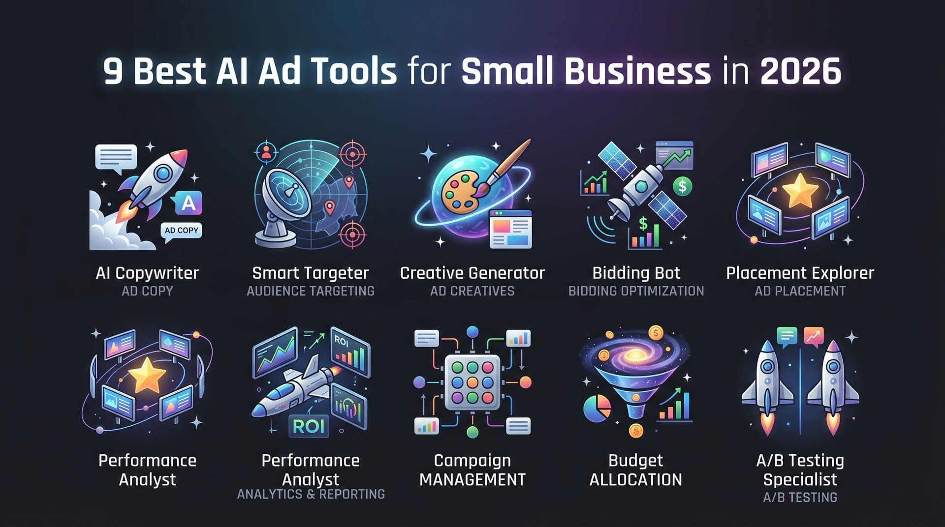 Featured image for 9 Best AI Ad Tools for Small Business in 2026