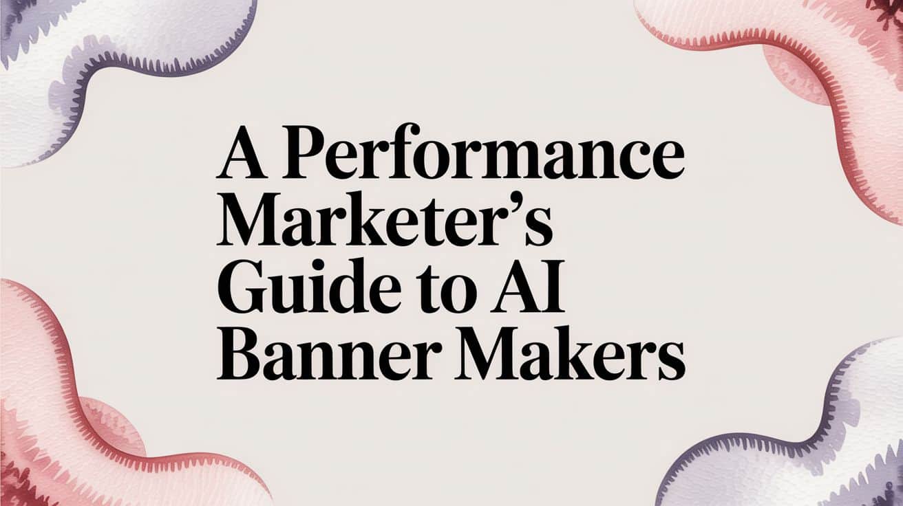 Featured image for A Performance Marketer's Guide to AI Banner Makers