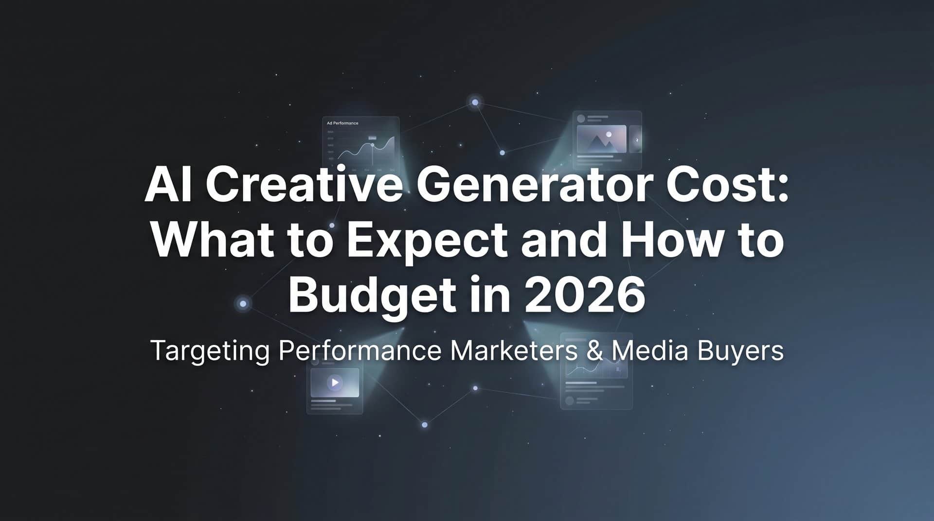 AI Creative Generator Cost: What to Expect and How to Budget in 2026