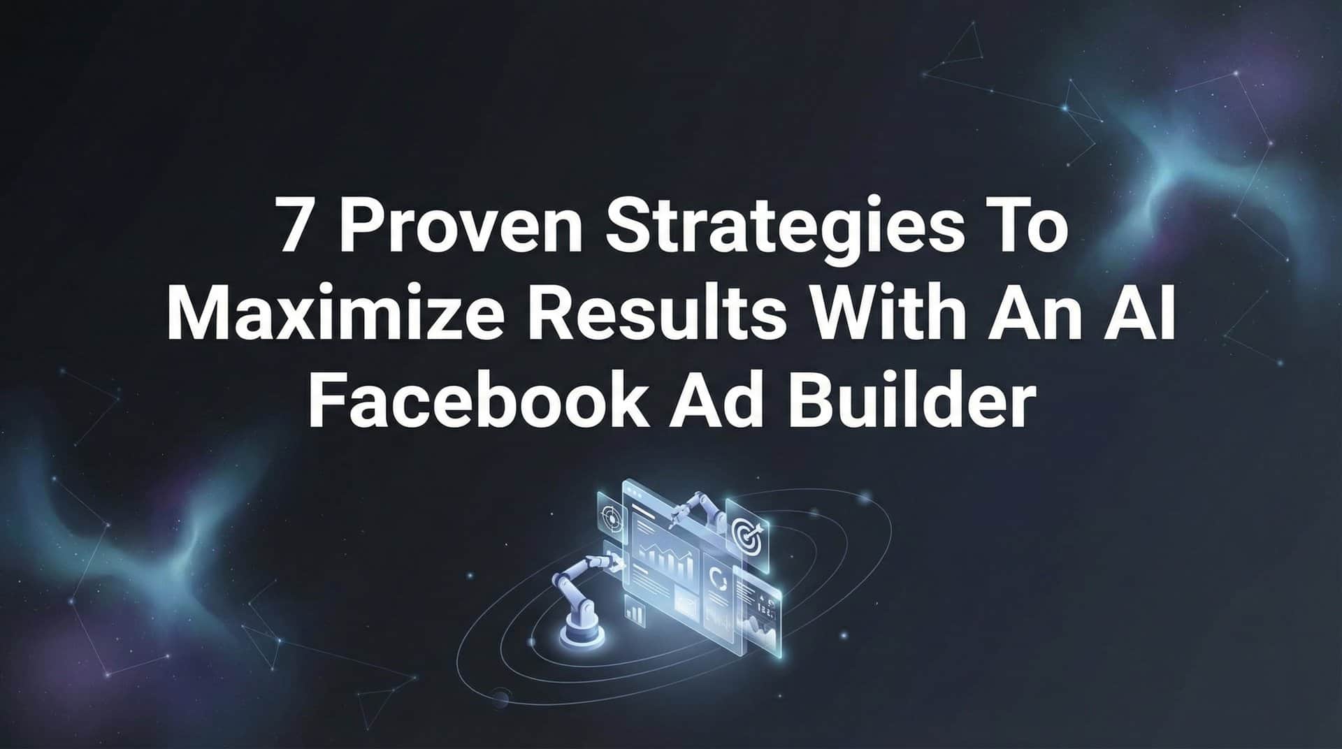7 Proven Strategies to Maximize Results with an AI Facebook Ad Builder