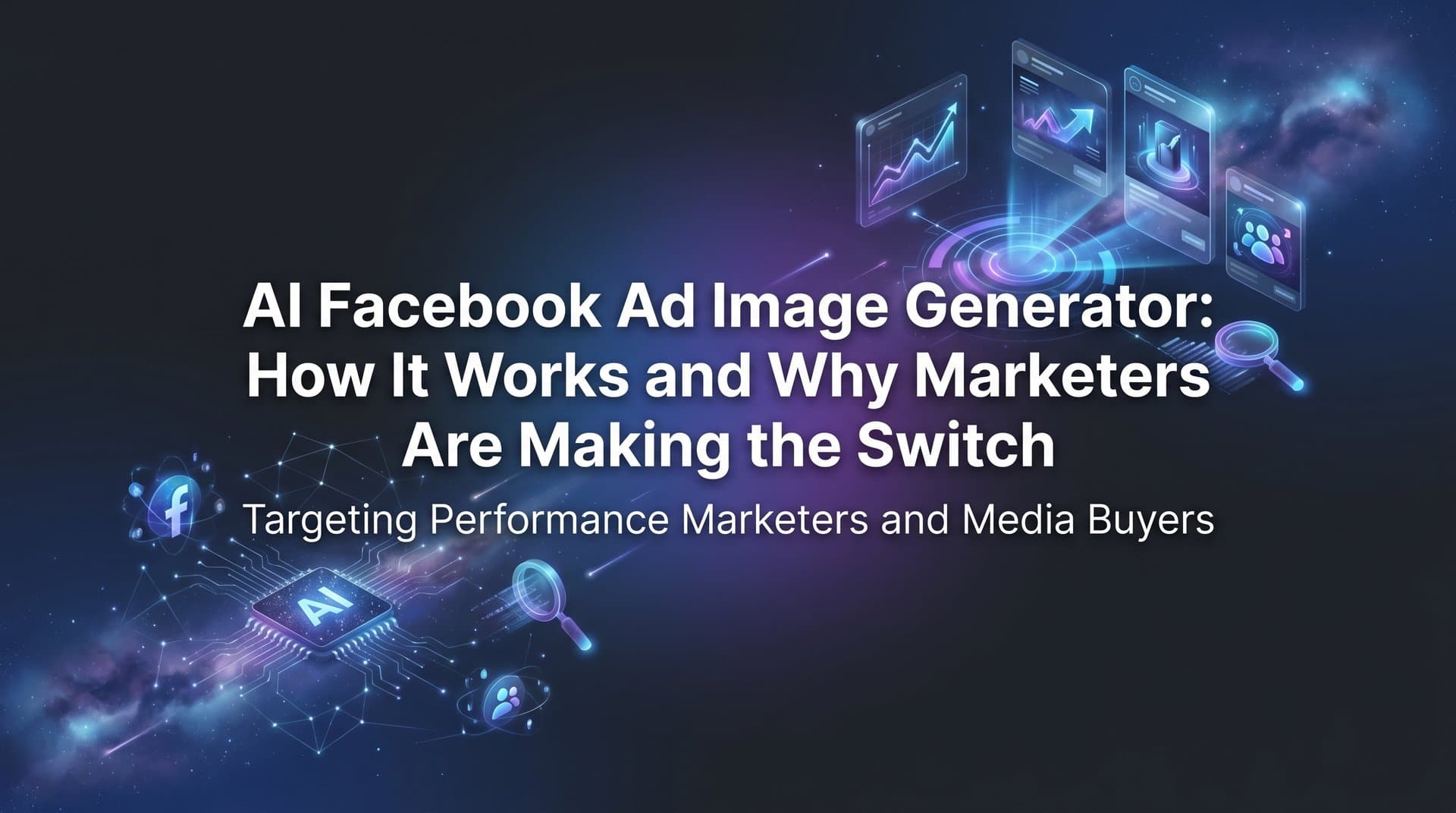 Featured image for AI Facebook Ad Image Generator: How It Works and Why Marketers Are Making the Switch