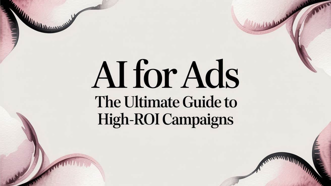 Featured image for AI for Ads The Ultimate Guide to High-ROI Campaigns