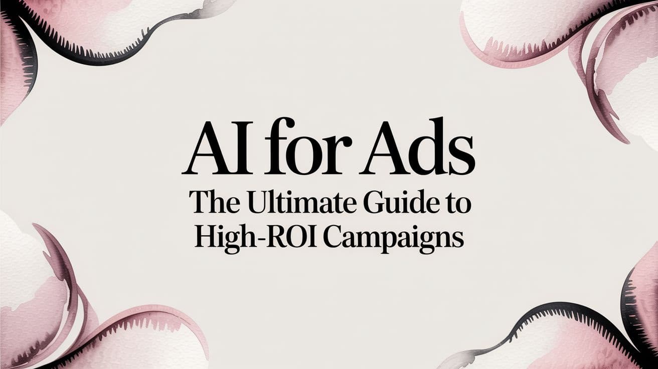 Featured image for AI for Ads The Ultimate Guide to High-ROI Campaigns