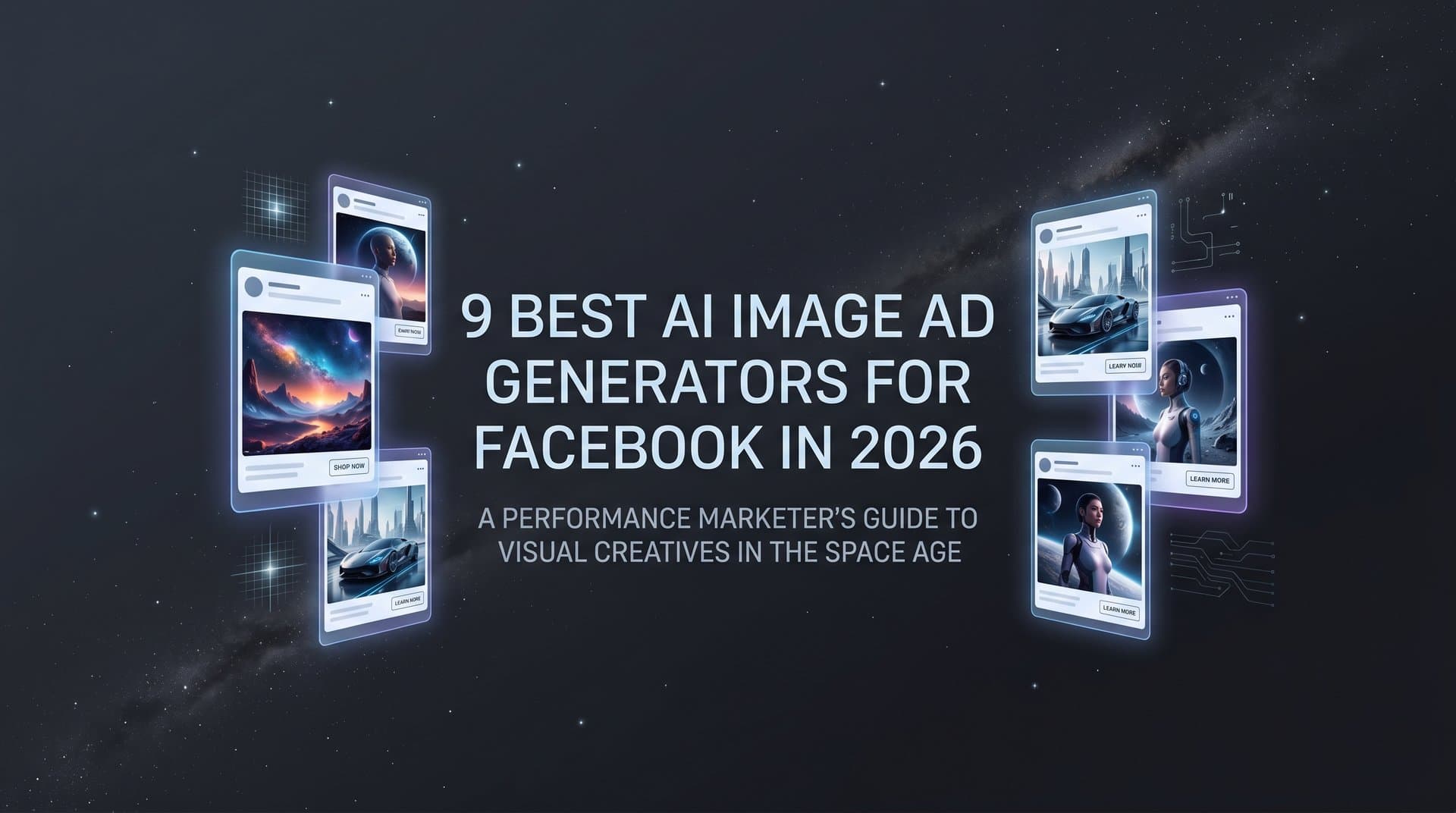 Featured image for 9 Best AI Image Ad Generators for Facebook in 2026