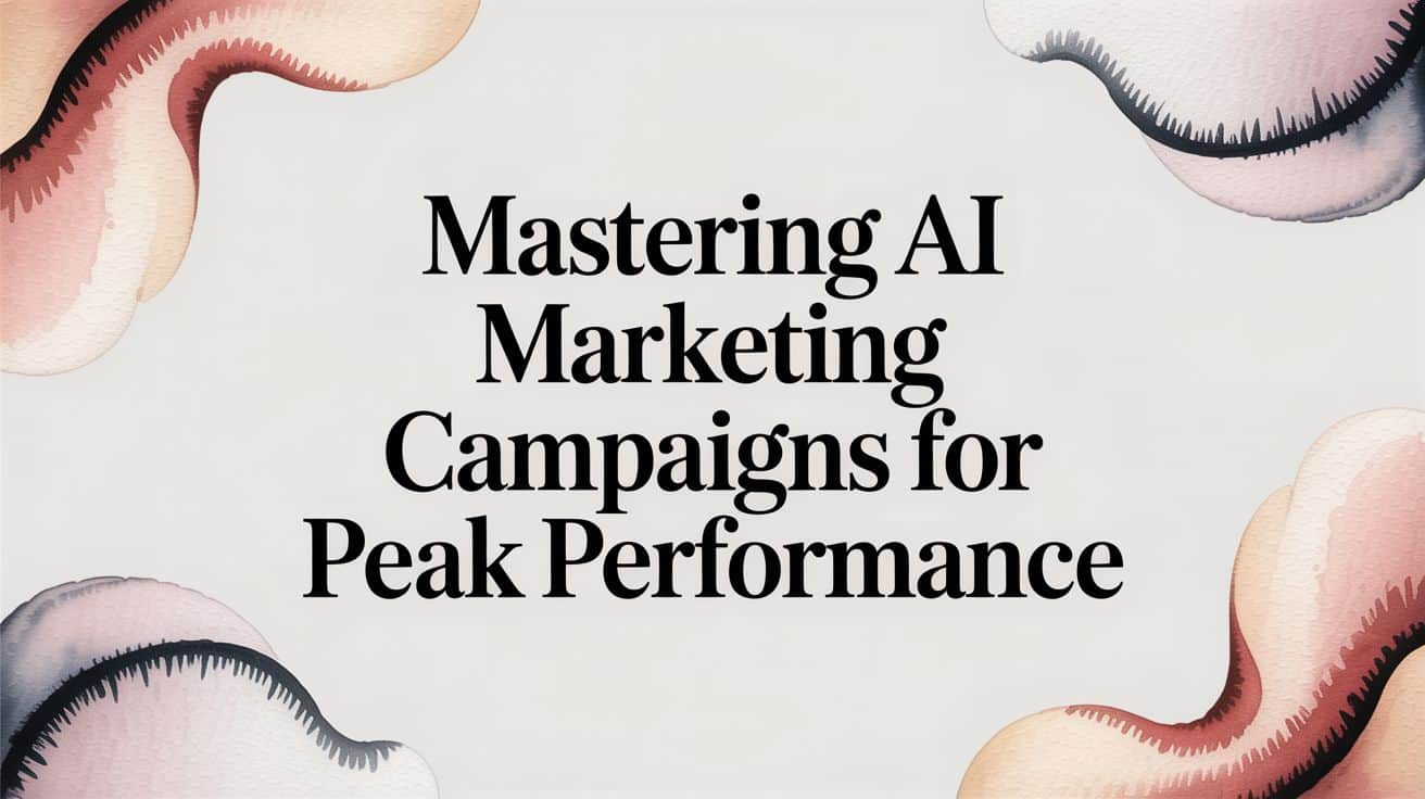 Featured image for Mastering AI Marketing Campaigns for Peak Performance