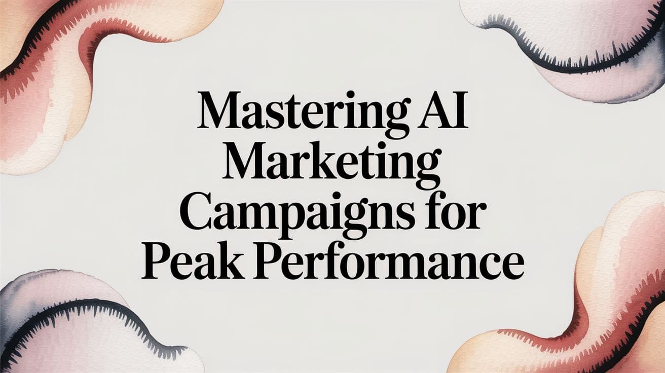 Featured image for Mastering AI Marketing Campaigns for Peak Performance